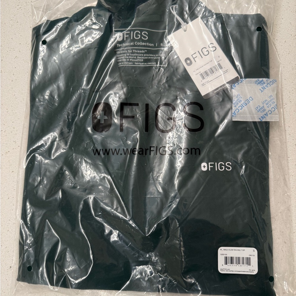 Figs Inala Slim Scrub Top